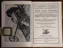 1917 Automobile Starting Lighting & Ignition Antique Automotive Reference Book-2