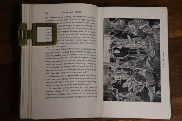 1900 Tommy and Grizel by James Barrie Antique Scottish Literature Fiction Book