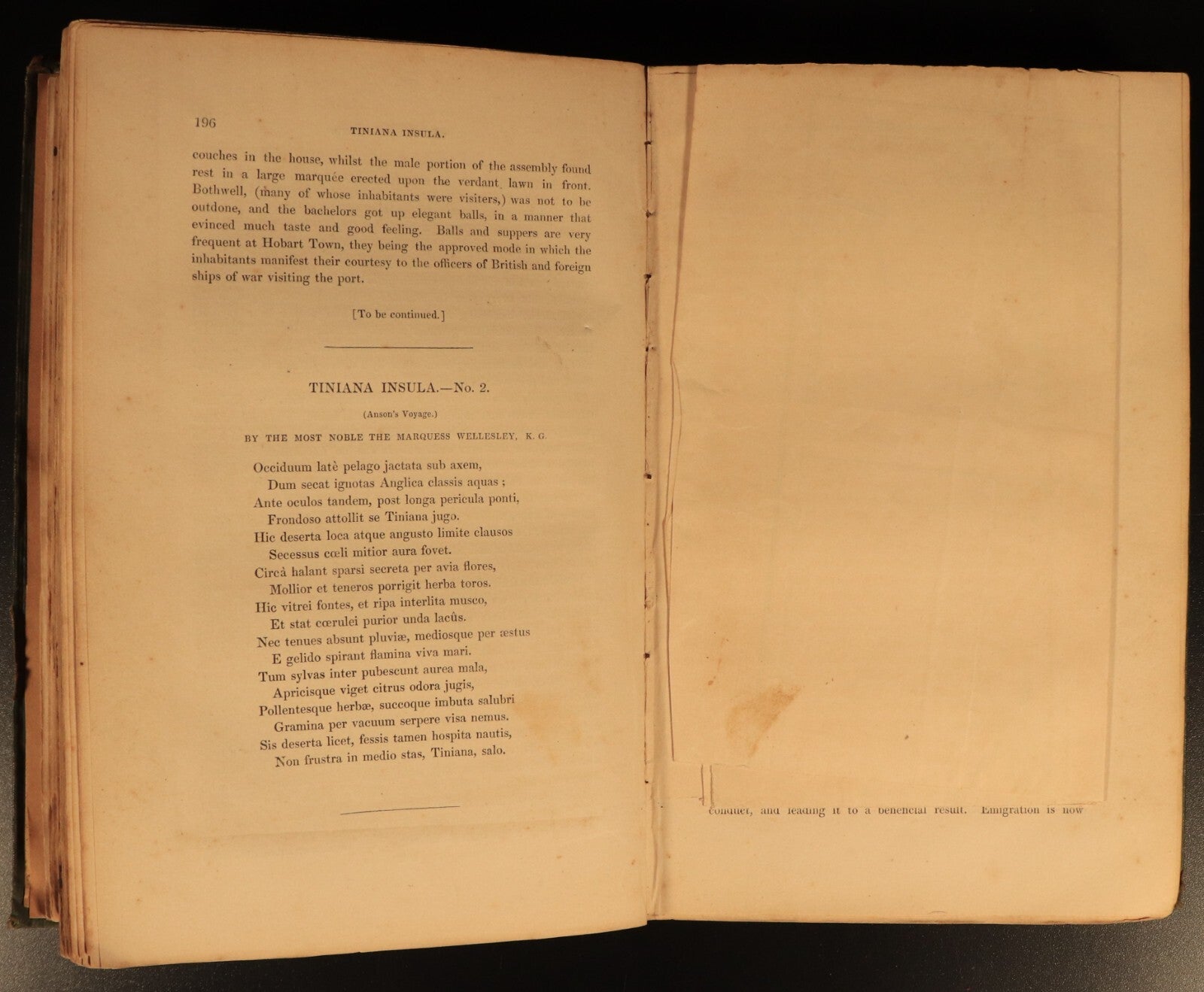 1840 The Colonial Magazine Commercial etc Antiquarian Australian History Book