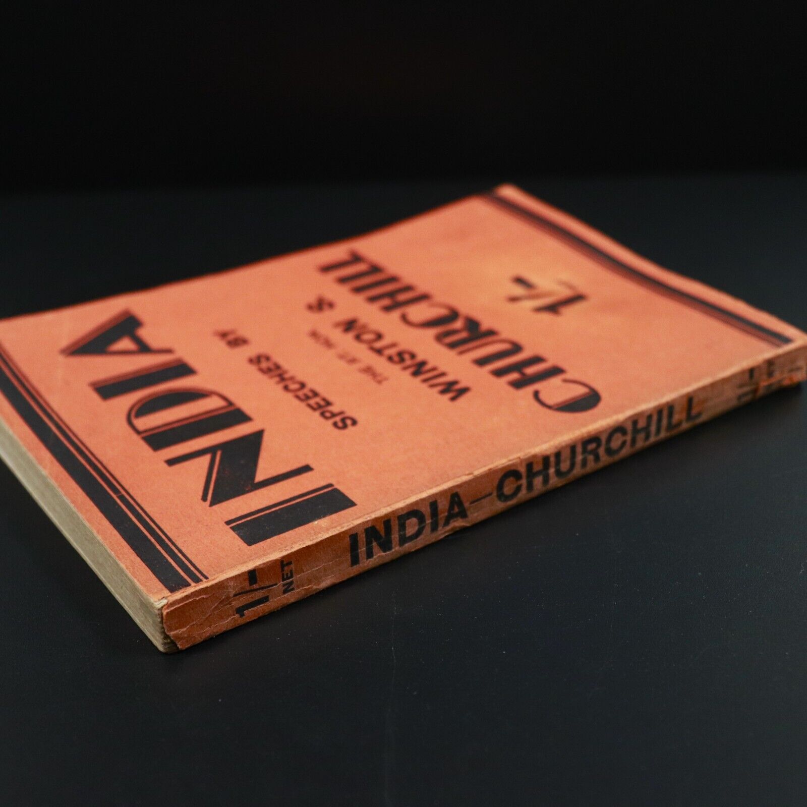 1931 India: Speeches & Introduction by Winston Churchill Antique History Book