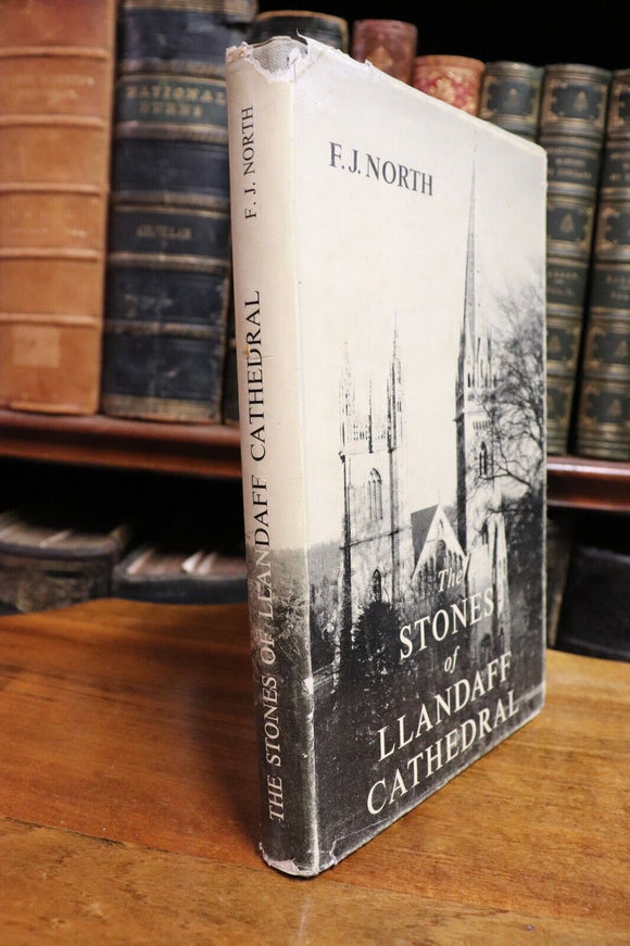 1957 The Stones Of Llandaff Cathedral British Architecture History Book