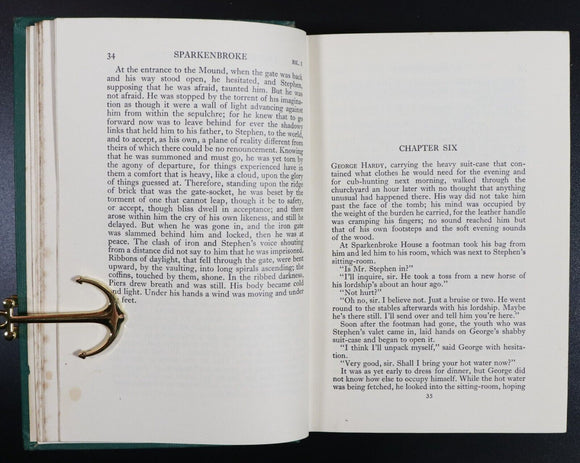 1936 Sparkenbroke by Charles Morgan Antique Classic Fiction Book 1st Ed Colonies