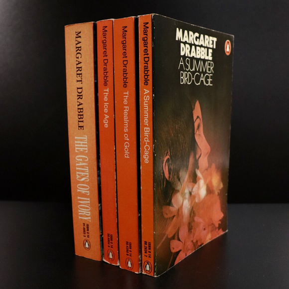1985 The Works Of Margaret Drabble 4 Book Bundle Gates Of Ivory Summer Bird Cage