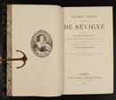 1867 Lettres Choisies De Madame De Sevigne Antique French Literature Book-3