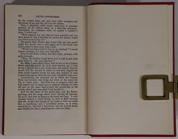 1911 2vol David Copperfield by Charles Dickens Antique British Fiction Book Set
