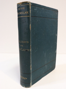 1873 Holidays On High Lands Search Of Alpine Plants Antique Natural History Book-1