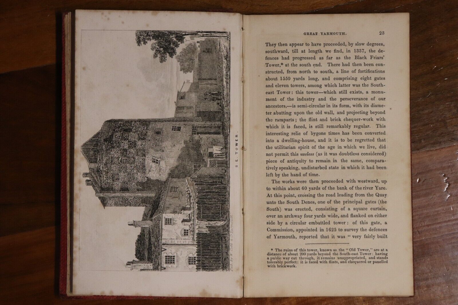 c1860 Pictorial Guide To Yarmouth Scarce Antique British Travel Guide Book