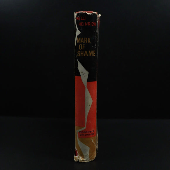 1959 Mark Of Shame by Willi Heinrich Vintage German WW2 Military Fiction Book