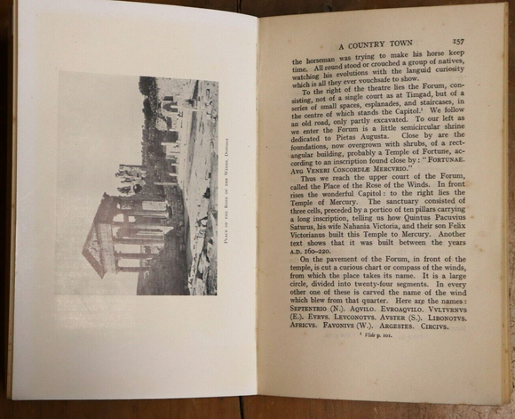 c1900 African Shores Of The Mediterranean Twixt Sand & Sea Antique Book