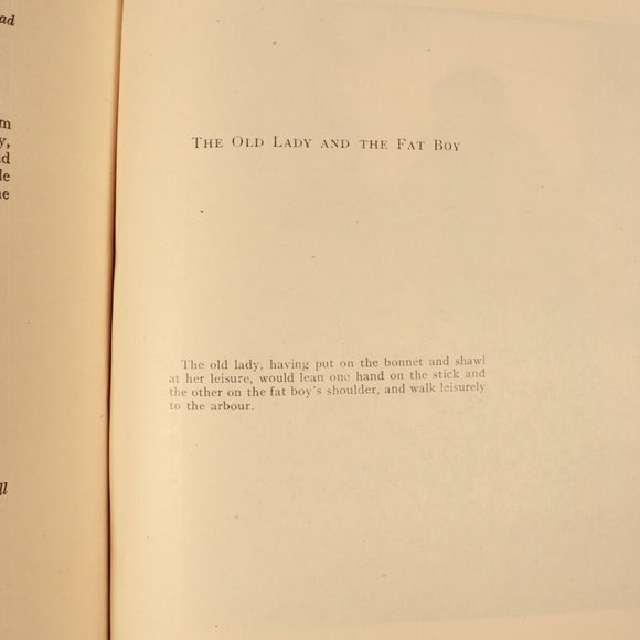 c1910 Mr Pickwick Pages From Pickwick Papers by Charles Dickens Antique Book