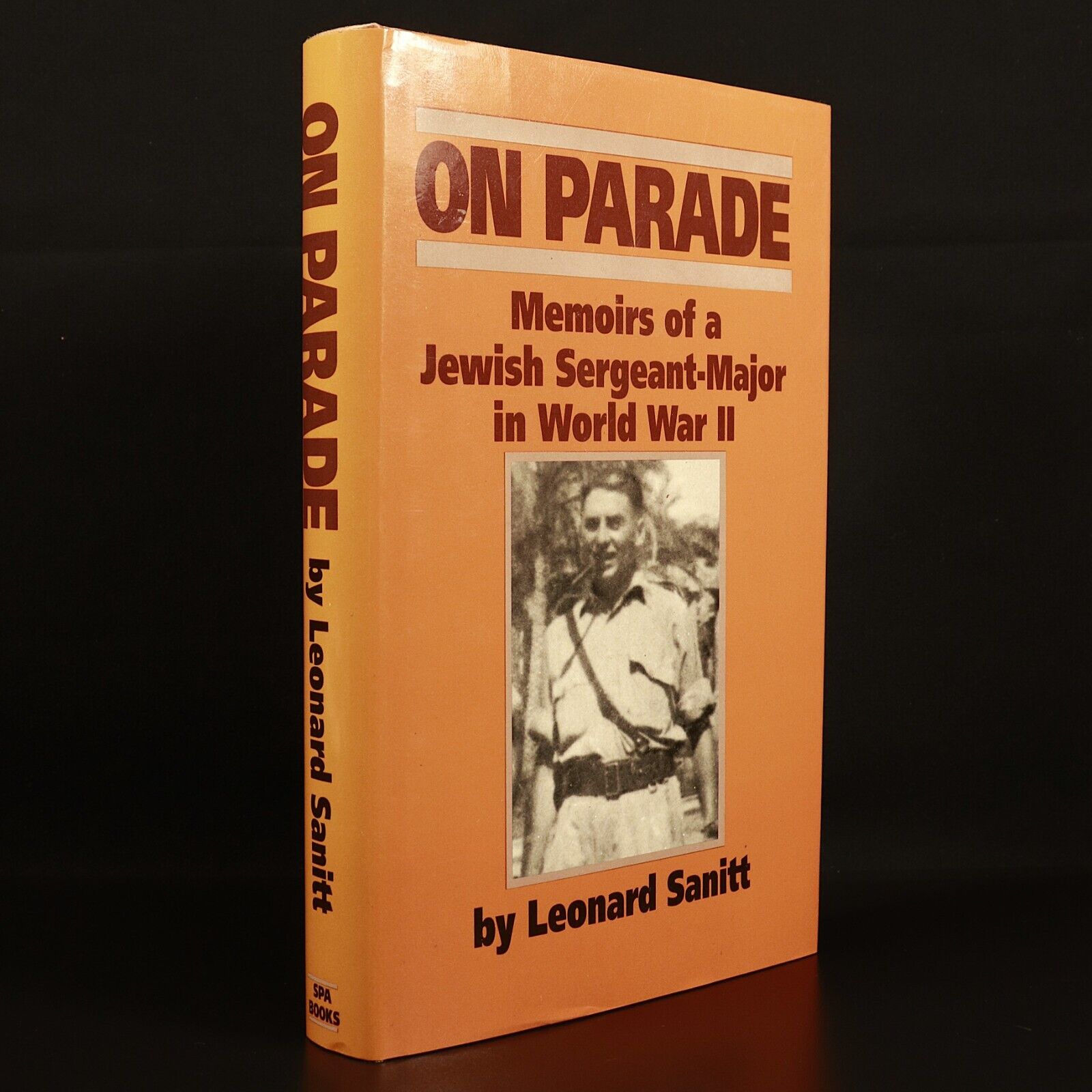 On Parade Memoirs Of Jewish Sargeant In WW2 by L. Sanitt Military History Book