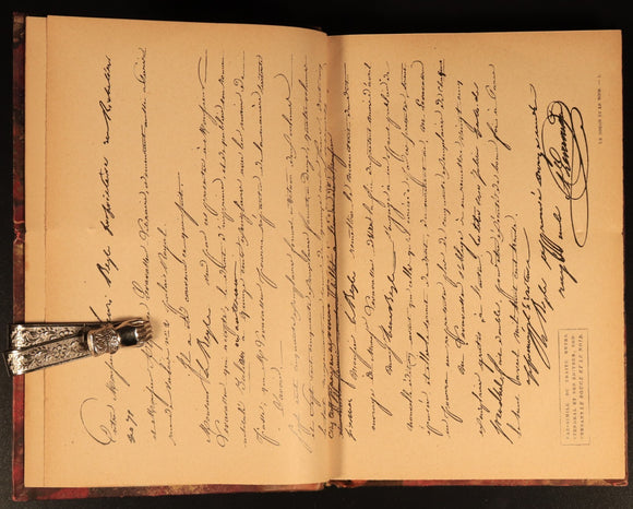 c1920 2vol Stendhal Le Rouge Et Le Noir Antique French Fiction Book Set