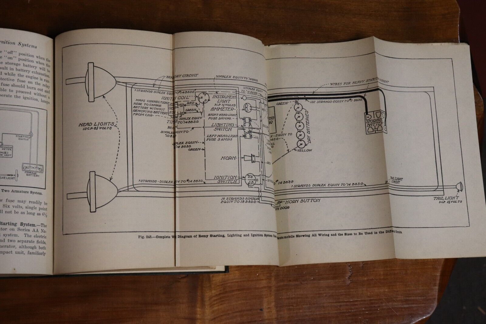 1917 Automobile Starting Lighting & Ignition Antique Automotive Reference Book