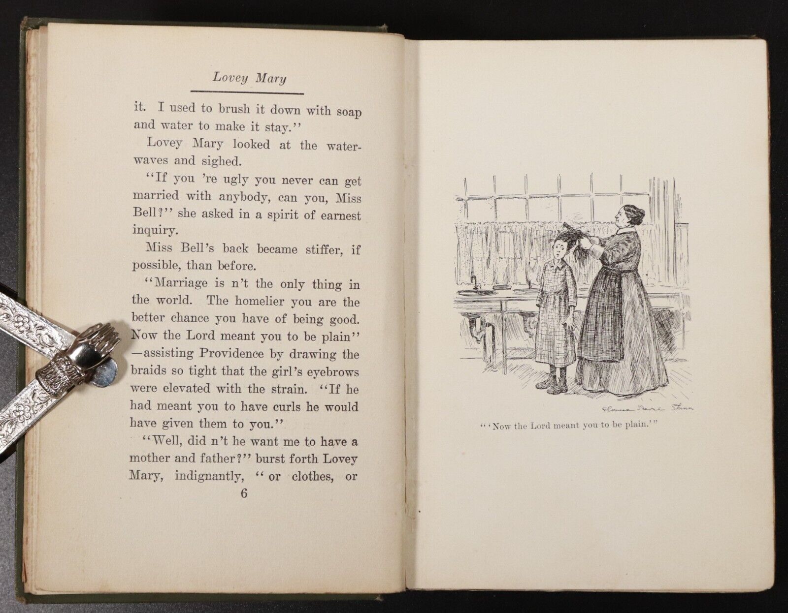 1903 Lovey Mary by Alice Hegan Rice Antique American Fiction Book Illustrated