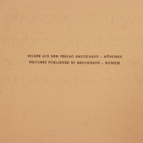 1930 Album Of Scenes From The Oberammergau Passion Play Antique Theatre Book