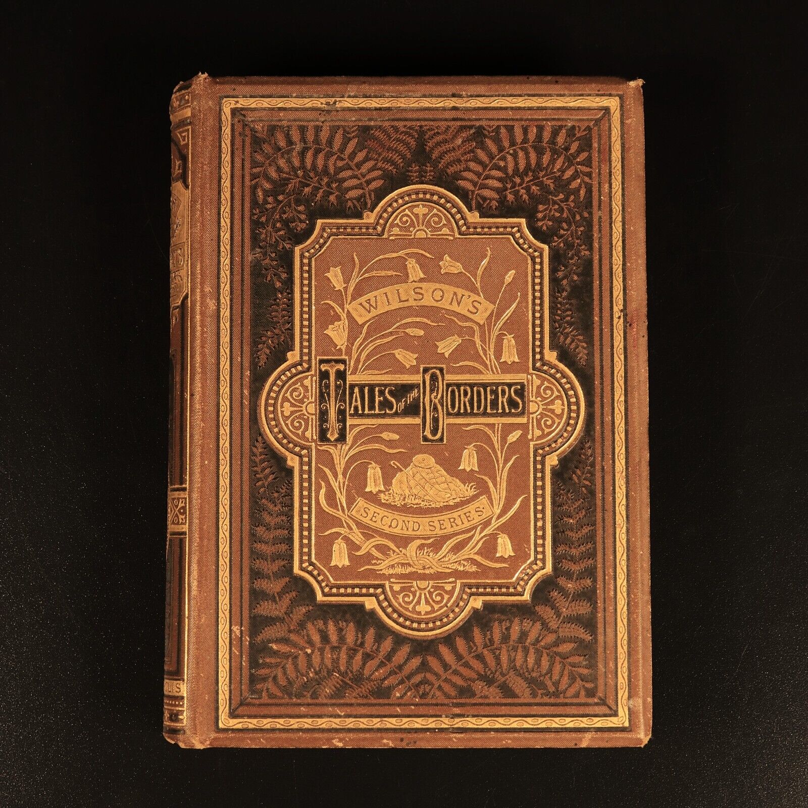 c1885 Wilson's Tales Of The Borders Antique Scottish History Literature Book
