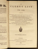 1856 The Clergy List For 1856 Antiquarian British Religious History Book-9