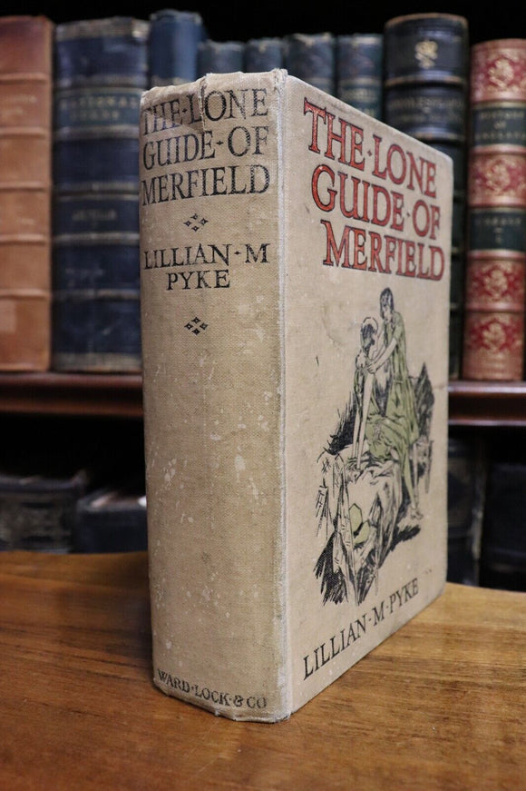 1925 The Lone Guide Of Merfield Antique Australian Fiction Literature Book