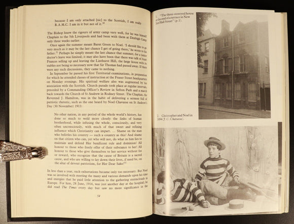 1992 Chavasse: Double VC by Ann Clayton British Military History Book 1st Signed