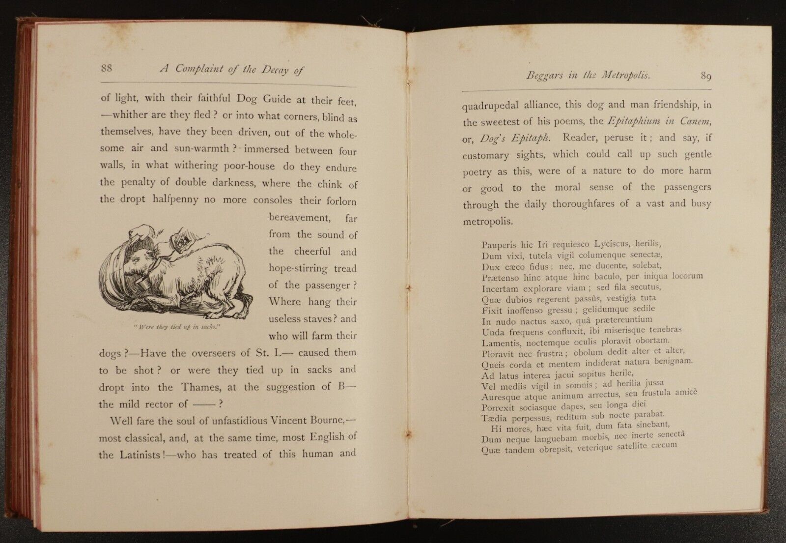 c1895 Some Essays Of Elia by Charles Lamb Antique British Literature Book