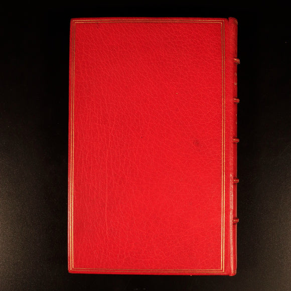 1947 Thoughts & Adventures by Winston Churchill Antique History Book Leather