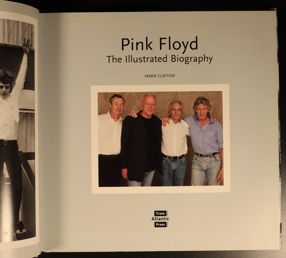 Pink Floyd Illustrated Biography by M. Clayton 2010 Music Band History Book