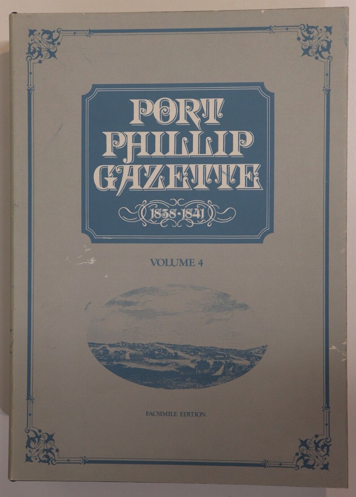 1979 5vol Port Phillip Gazette 1838 to 1841 Australian Newspaper History Books