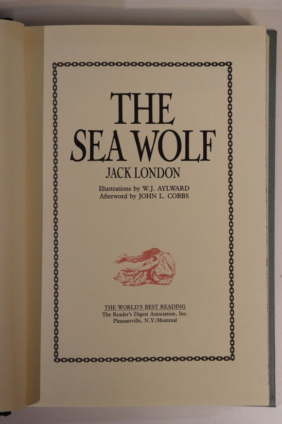 1989 The Sea Wolf by Jack London Classic Literature Book Readers Digest
