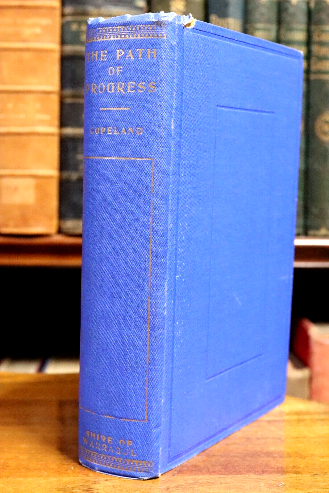 1934 The Path Of Progress: H Copeland Australian Local History Book Warragul