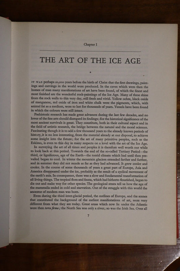c1965 History Of The Worlds Art by H Leicht Vintage Art History Book