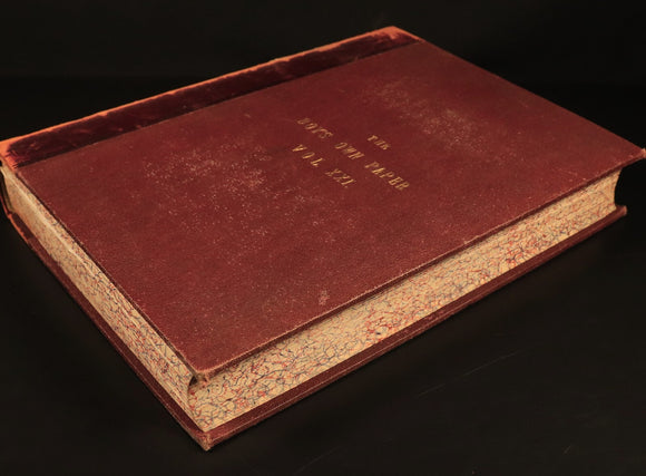 The Boys Own Annual 1898-99 Antique British Illustrated Boys Book Boys Own Paper