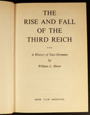 1978 The Rise & Fall Of The Third Reich by W.L. Shirer Military History Book WW2-7