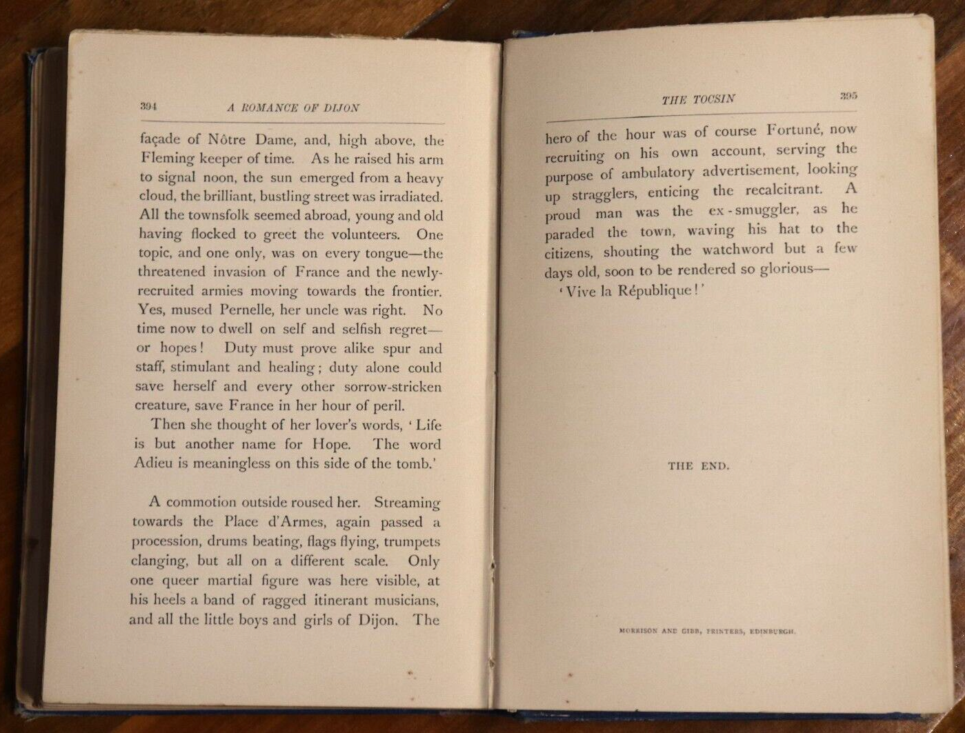 1894 A Romance Of Dijon by M Betham Edwards 1st Edition Antique Travel Book