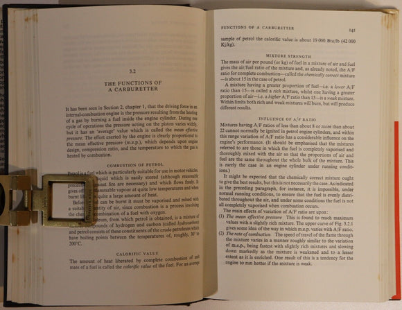 1972 Fundamentals Of Motor Vehicle Technology Vintage Automotive Reference Book