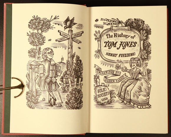 1973 History Of Tom Jones by Henry Fielding Folio Society British Fiction Book