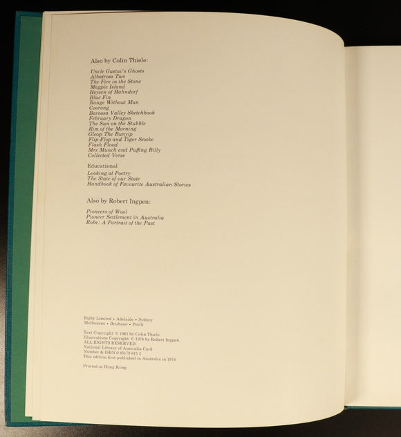 1974 Storm Boy by Colin Thiele & Robert Ingpen Australian Fiction Book