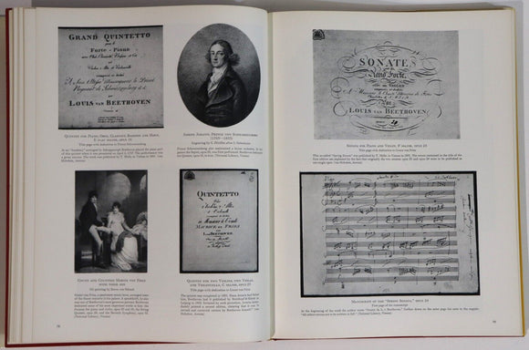 1966 Beethoven: His Life & Work In Pictures Classical Music History Book