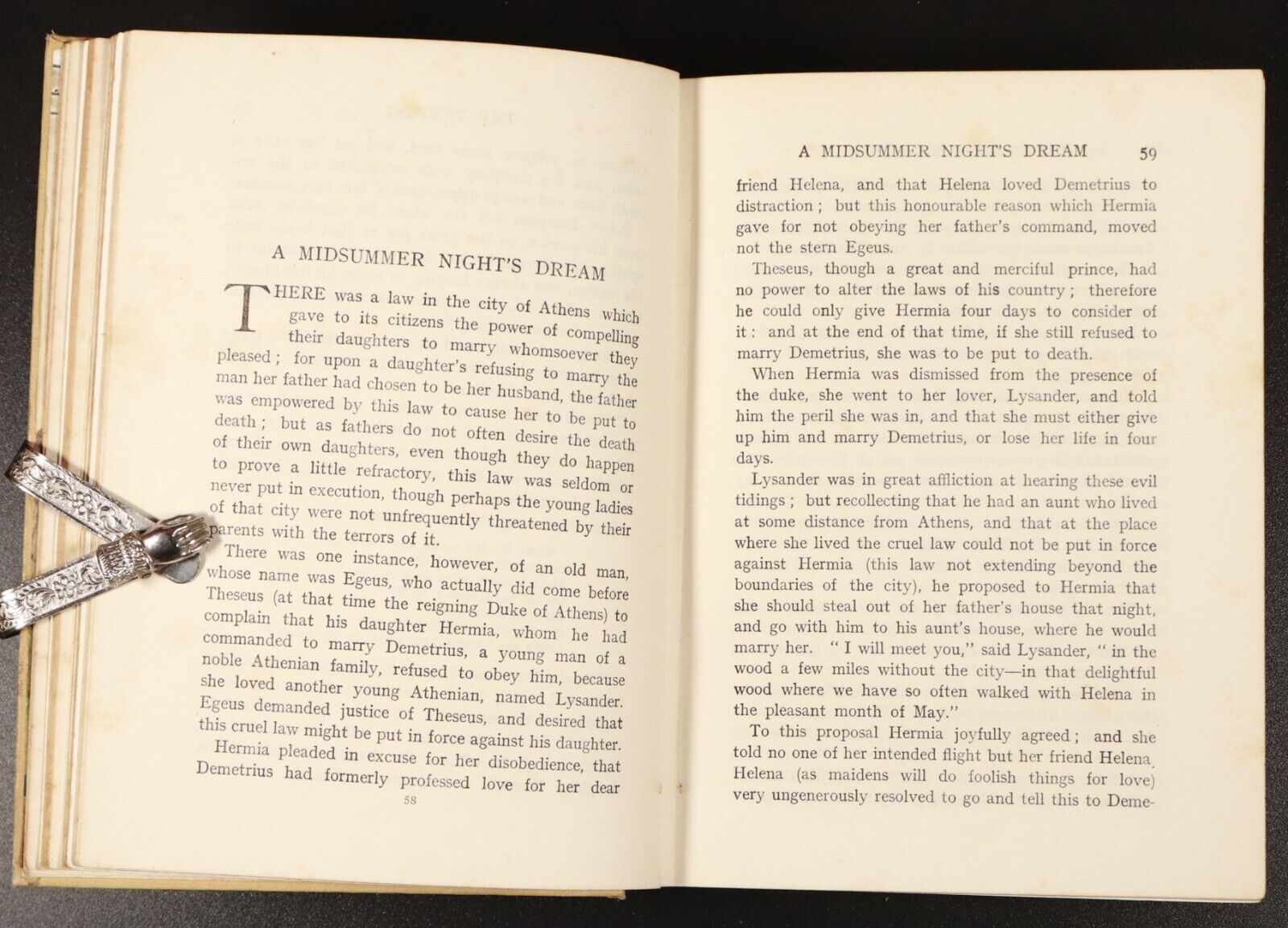 c1920 Tales From Shakespeare by Charles & Mary Lamb Antique Literature Book