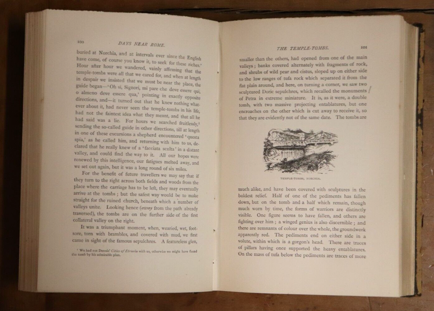 1884 2vol Days Near Rome by Augustus Hare Antique Roman History Book Set