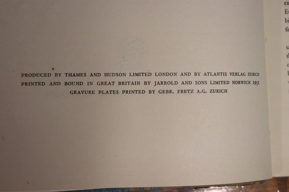 1951 Europe In Photographs by S. Spender Vintage Photographic History Book