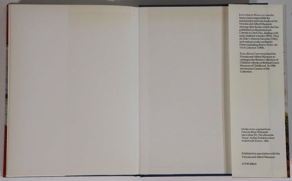 1988 A History Of Children's Book Illustration J.I.Whalley Art Reference Book