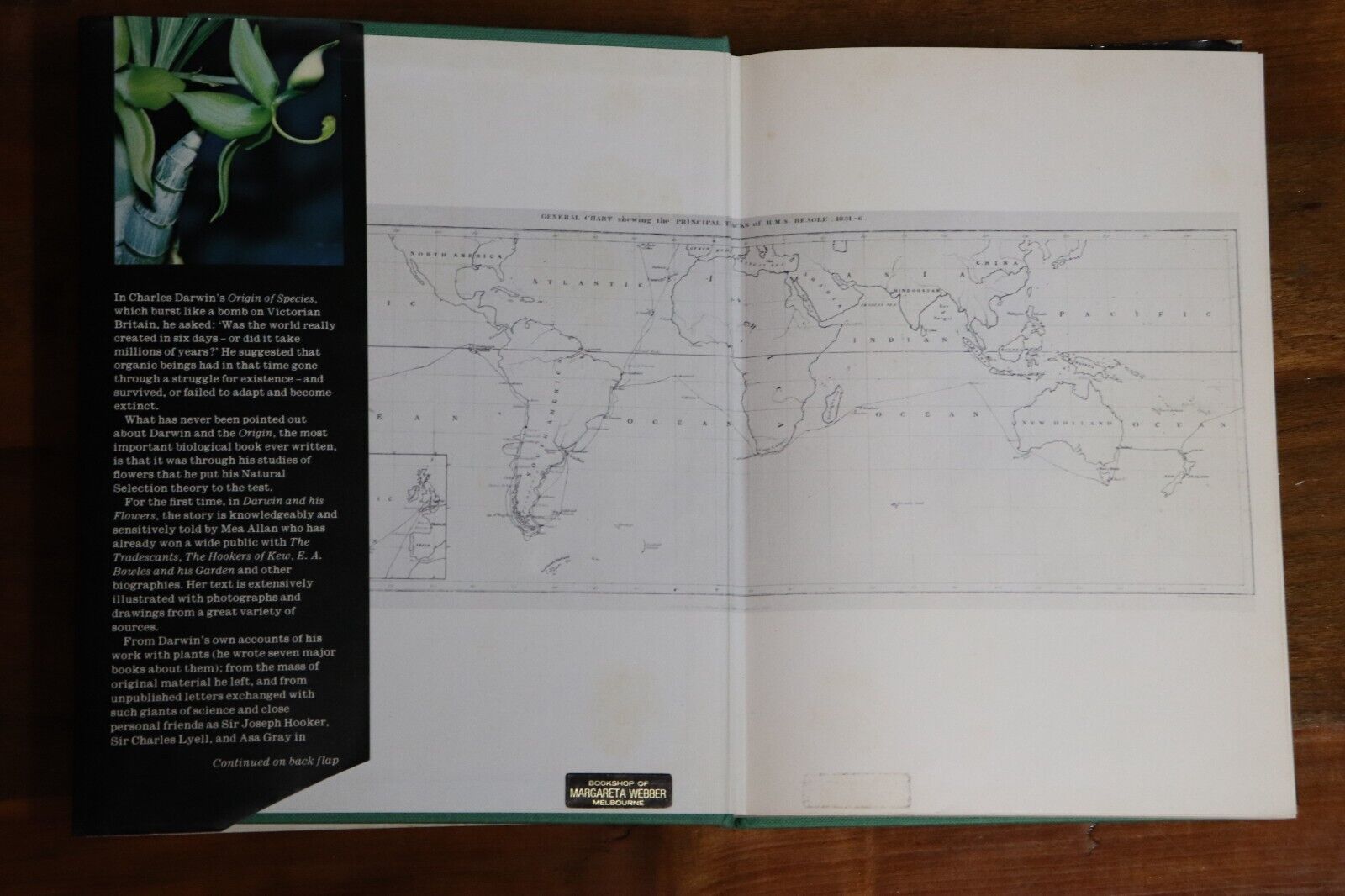 Darwin & His Flowers - Natural Selection - 1977 - Charles Darwin Science Book