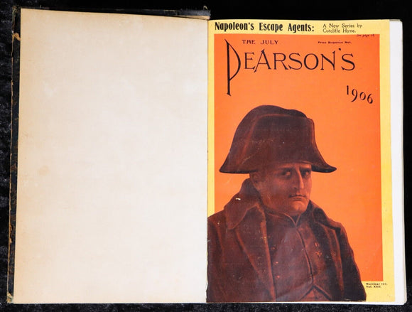 1906 2vol Pearson's Magazine Antiquarian Literature & British History Books