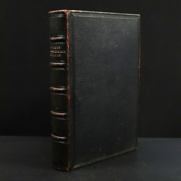 c1870 Morning & Evening Portions - Robert Hawker Antique Theology Book Scripture