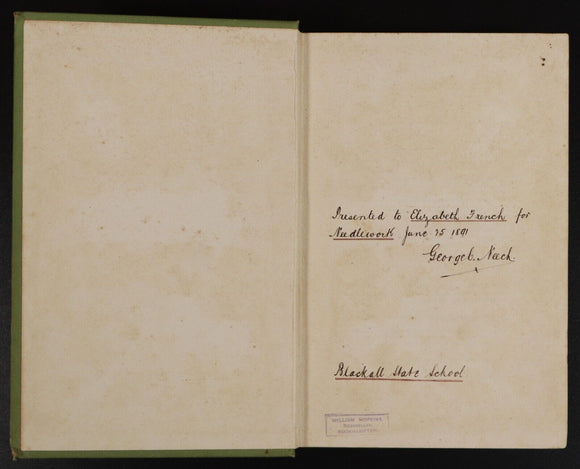 1890 The Worlds Workers Florence Nightingale Antique History Book Famous Women