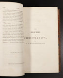 1813 3vol The Beauties Of Christianity Ex Parliament Of Victoria Antique Book-6