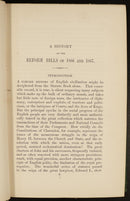 1868 History Of The Reform Bills Antiquarian British Legal History Book-3