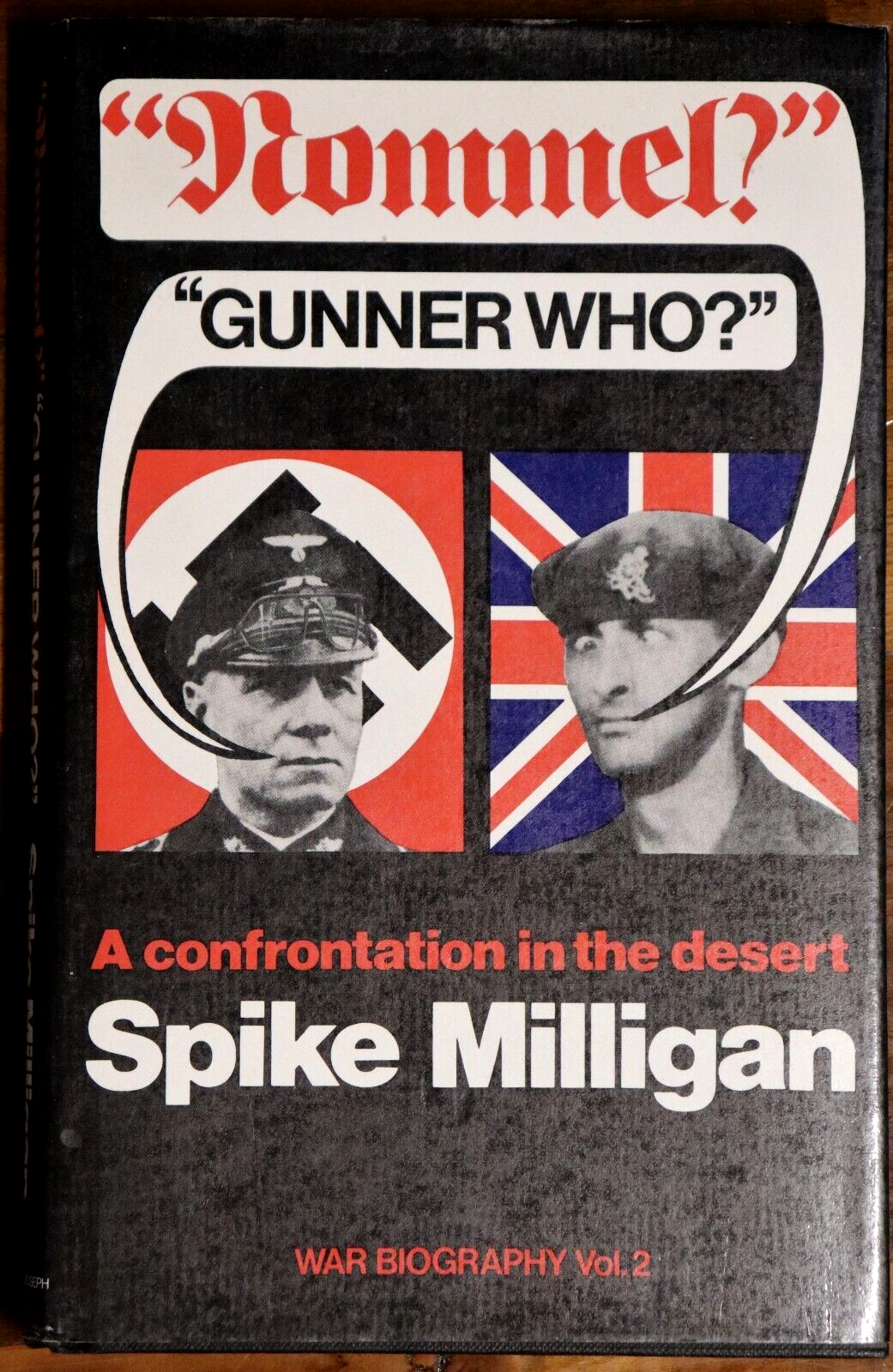 1974 Spike Milligan - A Confrontation In The Desert British Military Book