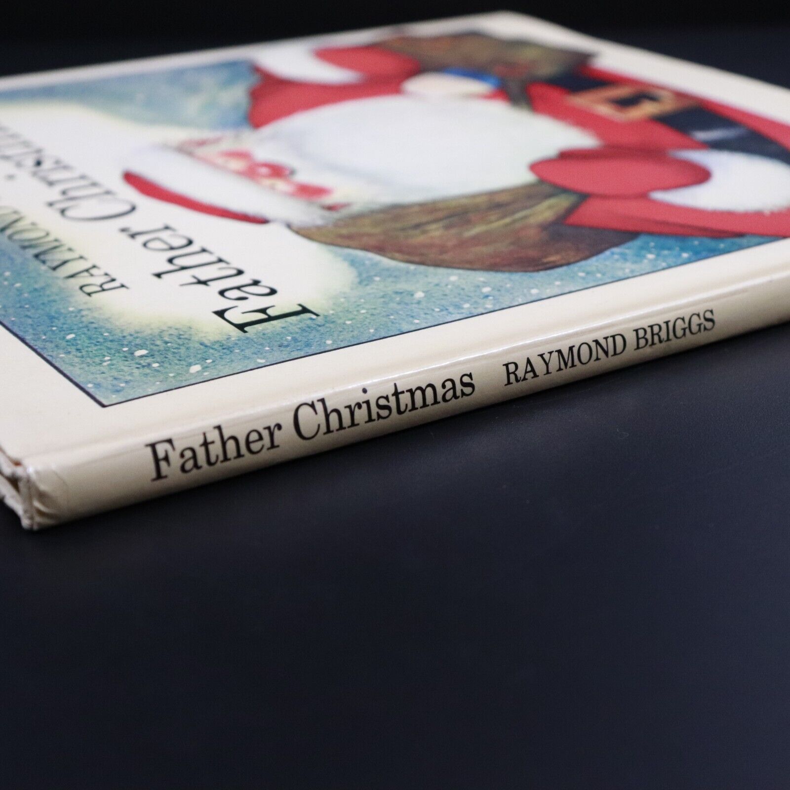 1973 Father Christmas by Raymond Briggs Vintage Childrens Book 1st Ed 2nd Print