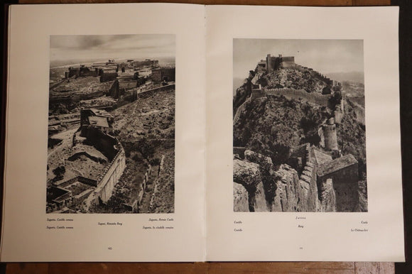 1930 Das Unbekannte Spanien by Hielscher - Antique Spanish Photo History Book